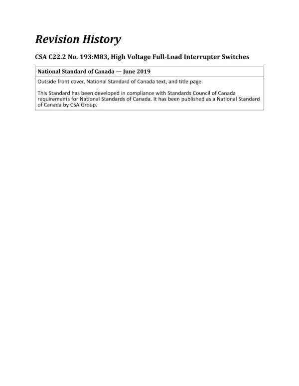 CSA C22.2 NO. 193-M1983 (R2019) pdf