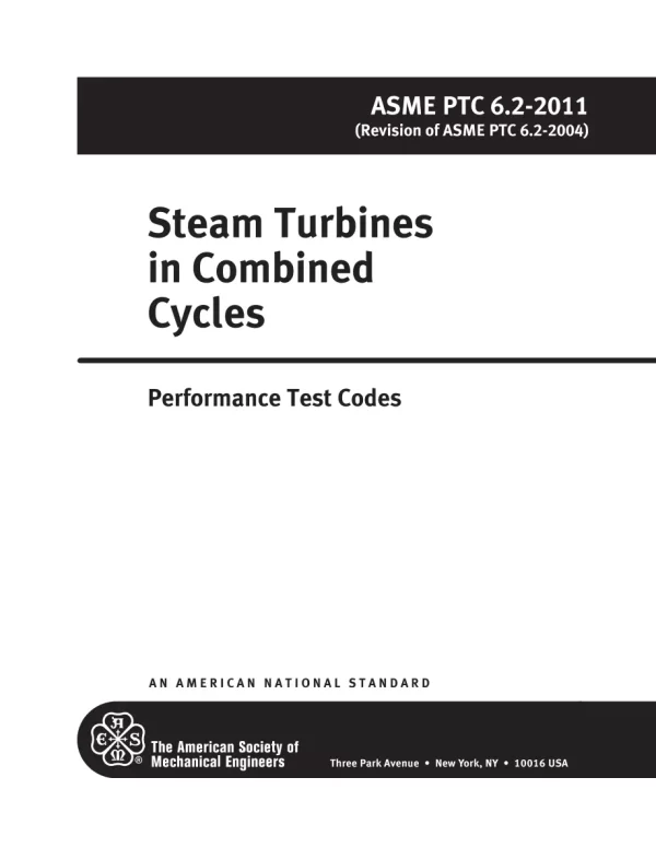 ASME PTC 6.2-2011 (R2016) pdf