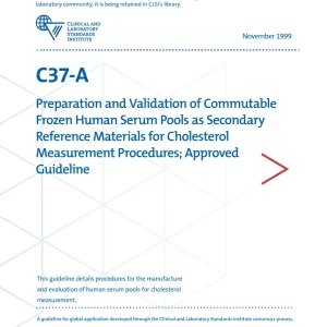 CLSI C37-A (R2018) pdf