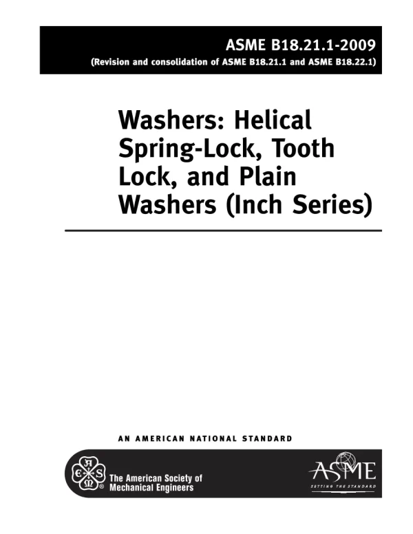 ASME B18.21.1-2009 (R2016) pdf