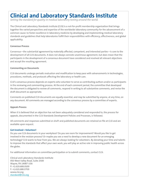 CLSI EP10-A3-AMD (R2019) pdf