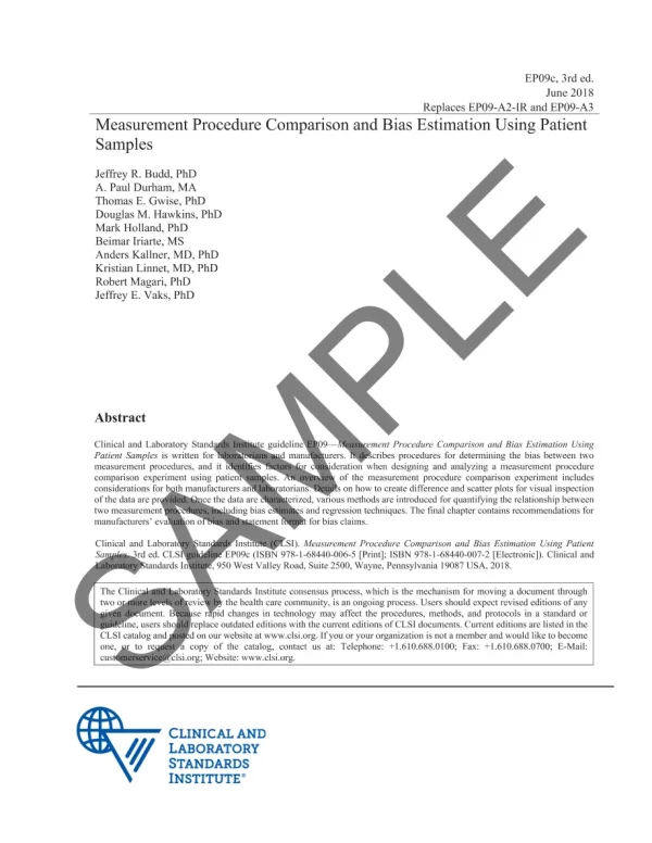 CLSI EP09 pdf