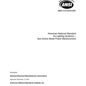 ANSI C137.63103-2021 pdf