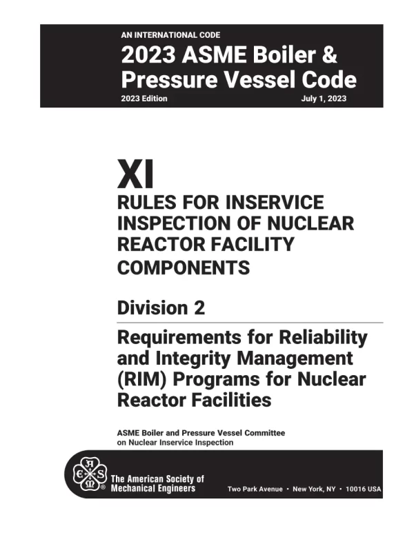 ASME BPVC.XI.2-2023 pdf