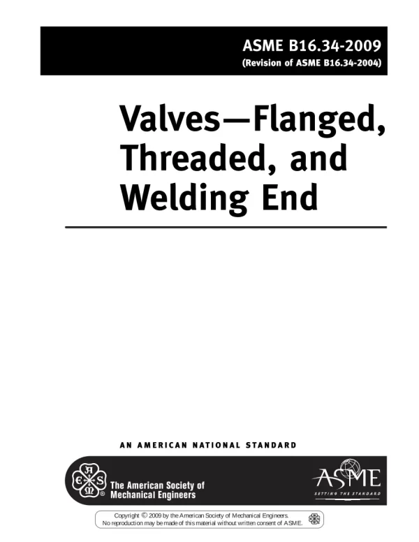 ASME B16.34-2009 pdf