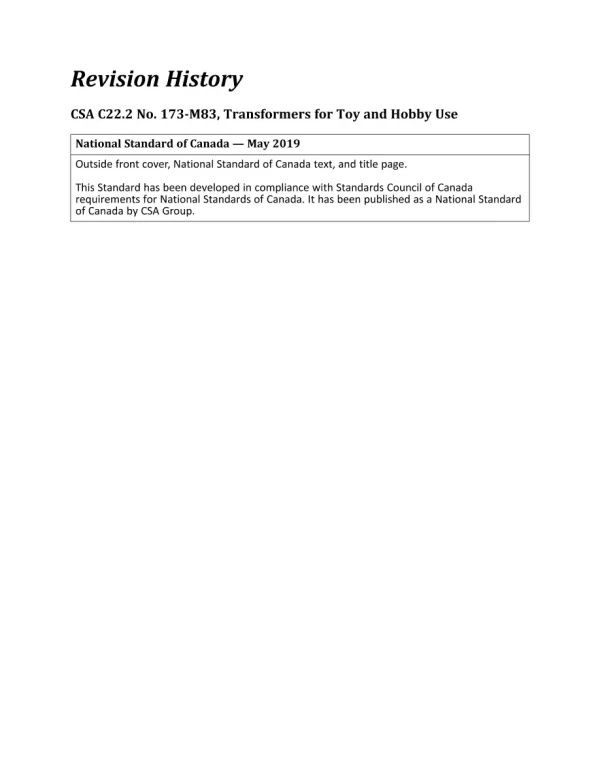 CSA C22.2 NO. 173-M1983 (R2019) pdf