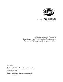 ANSI C136.27-2021 pdf