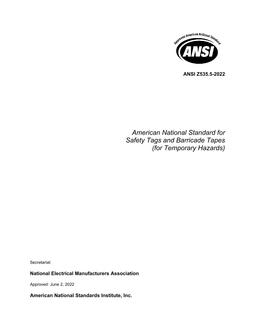 ANSI Z535.5-2022 pdf