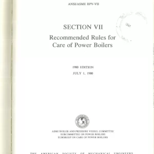 ASME BPVC-VII-1980 pdf