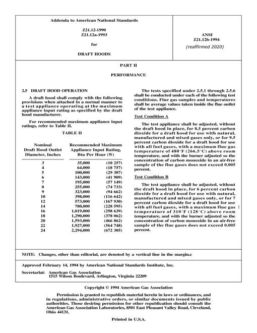 CSA ANSI Z21.12b-1994 (R2020) pdf