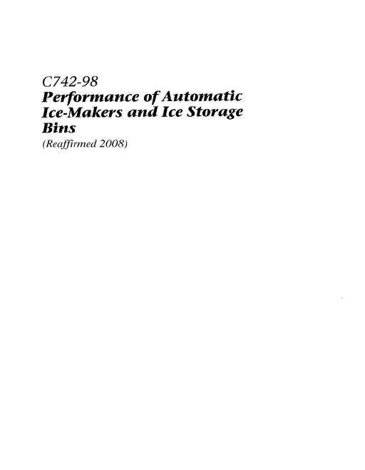 CSA C742-98 (R2003) pdf