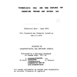 CSA 8.3-77 (R2001) pdf