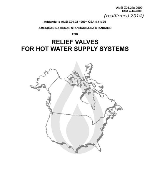 CSA ANSI Z21.22a-2000/CSA 4.4a-2000 (R2014) pdf