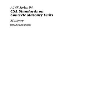 CSA A165 SERIES-94 (R2000) pdf