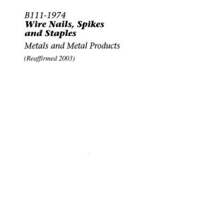 CSA B111-1974 (R2003) pdf