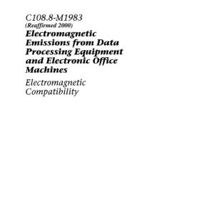 CSA C108.8-M1983 (R2000) pdf