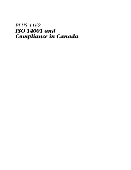 CSA PLUS 1162 (1st ed. pub 2001) pdf