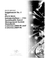 CSA PLUS 9015S1 (1st ed. pub 1998) pdf