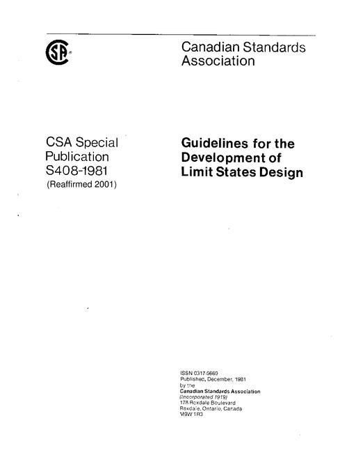 CSA S408-1981 (R2001) pdf