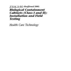 CSA Z316.3-95 (R2000) pdf