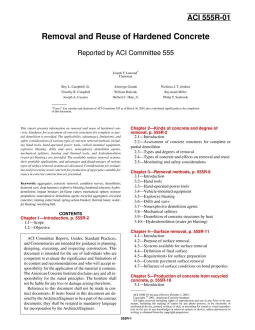 ACI 555R-01 pdf