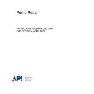 API RP 697 First Edition 2023 PDF