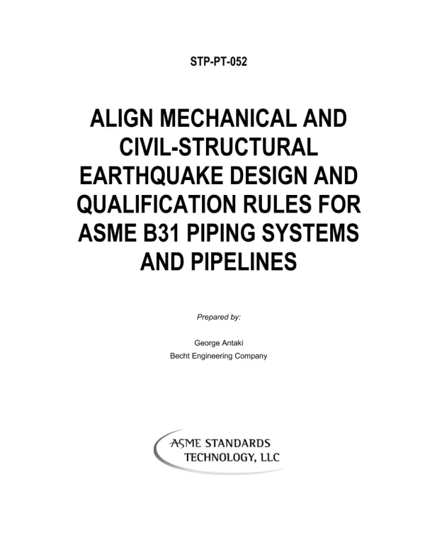 ASME STP-PT-052 pdf