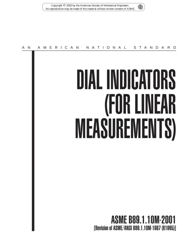 ASME B89.1.10M-2001 (R2021) pdf