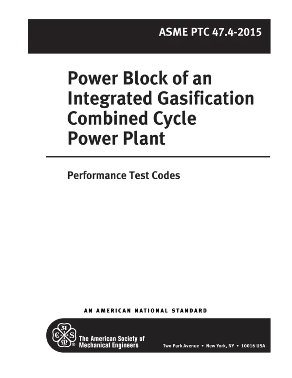 ASME PTC 47.4-2015 (R2020) pdf