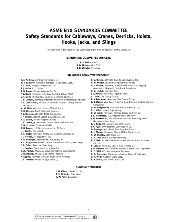 ASME B30.4-2003 (R2009) pdf