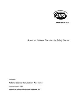 ANSI Z535 SERIES pdf