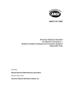 ANSI C119.1-2023 pdf