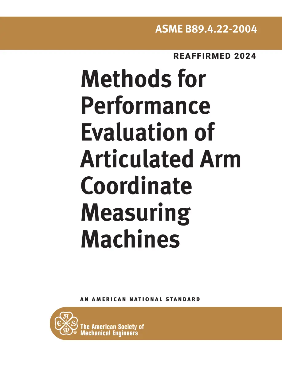 ASME B89.4.22-2004 (R2024) pdf