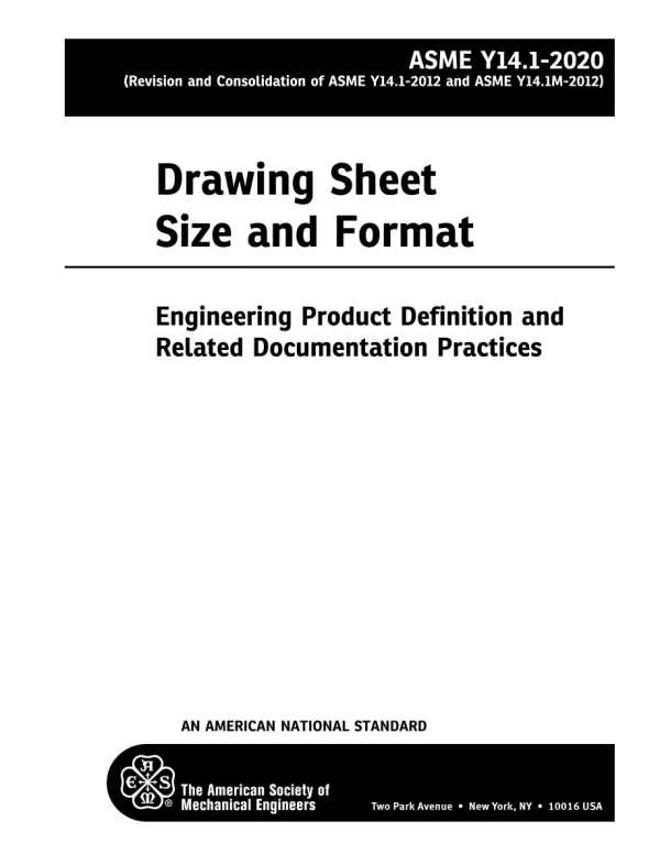 ASME Y14.1-2020 pdf