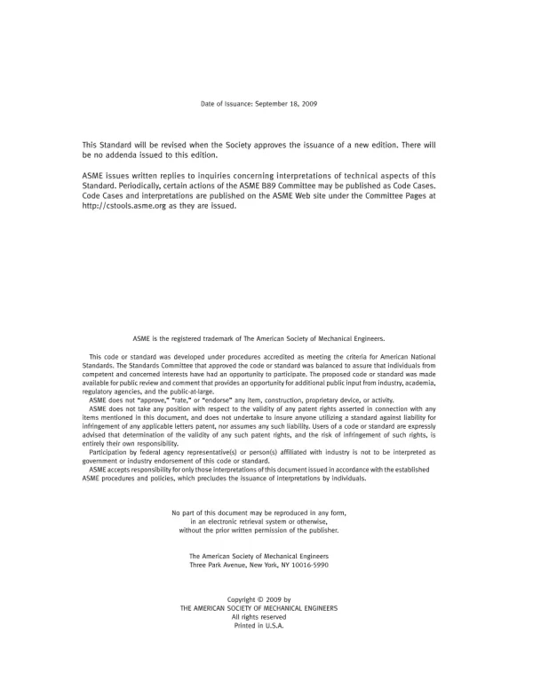 ASME B89.1.7-2009 (R2024) pdf