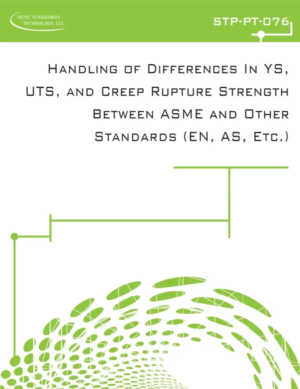 ASME STP-PT-076 pdf