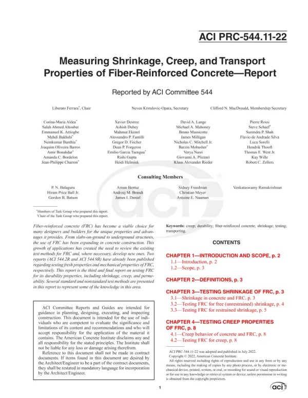 ACI PRC-544.11-22 pdf