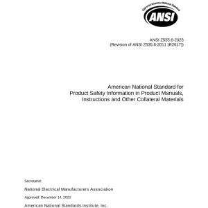 ANSI Z535.6-2023 pdf