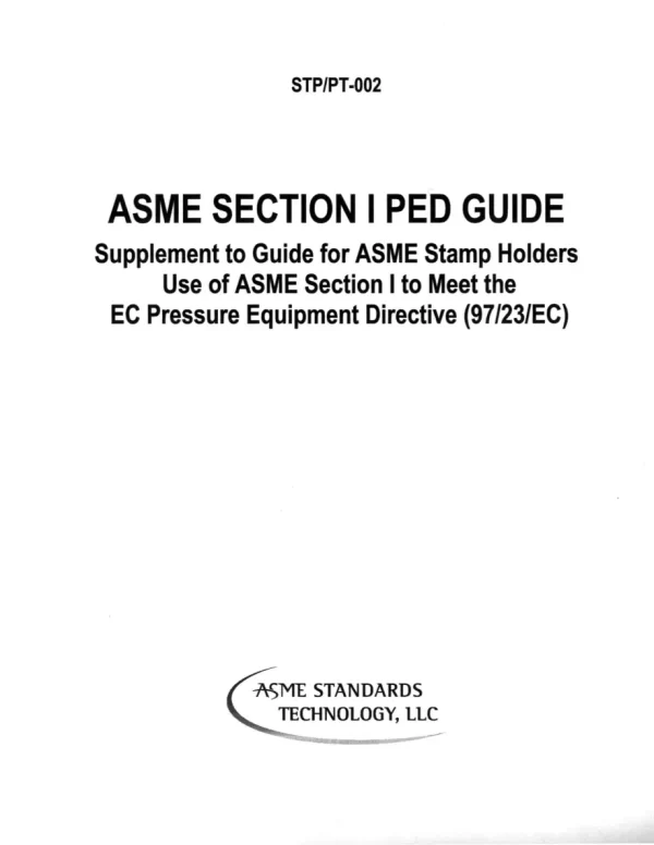 ASME STP-PT-002 pdf