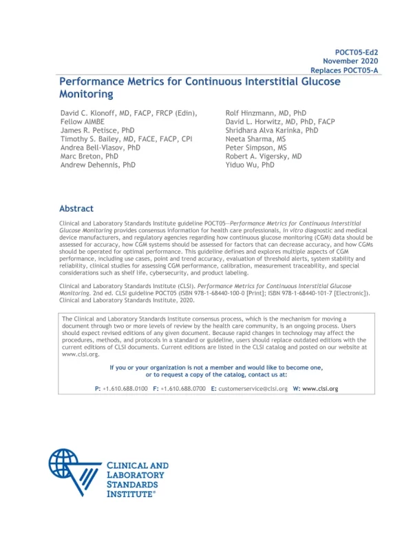 CLSI POCT05 pdf