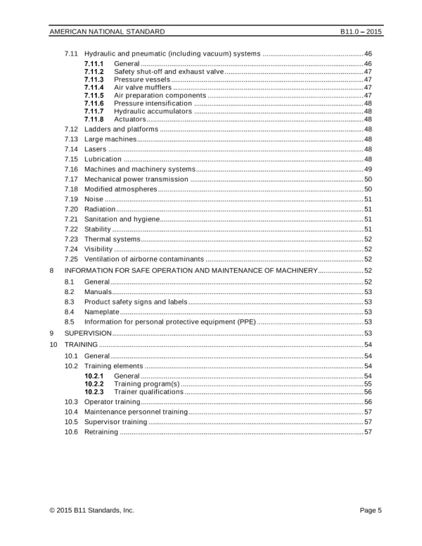 B11 B11.0-2015 pdf