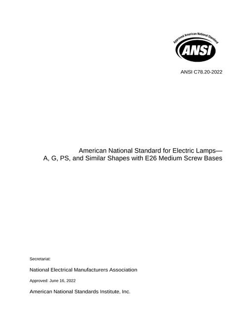 ANSI C78.20-2022 pdf