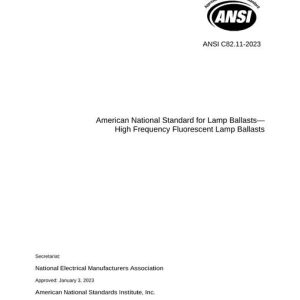 ANSI C82.11-2023 pdf