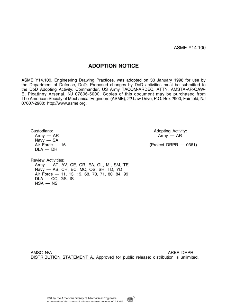 ASME Y14.100-2000 pdf