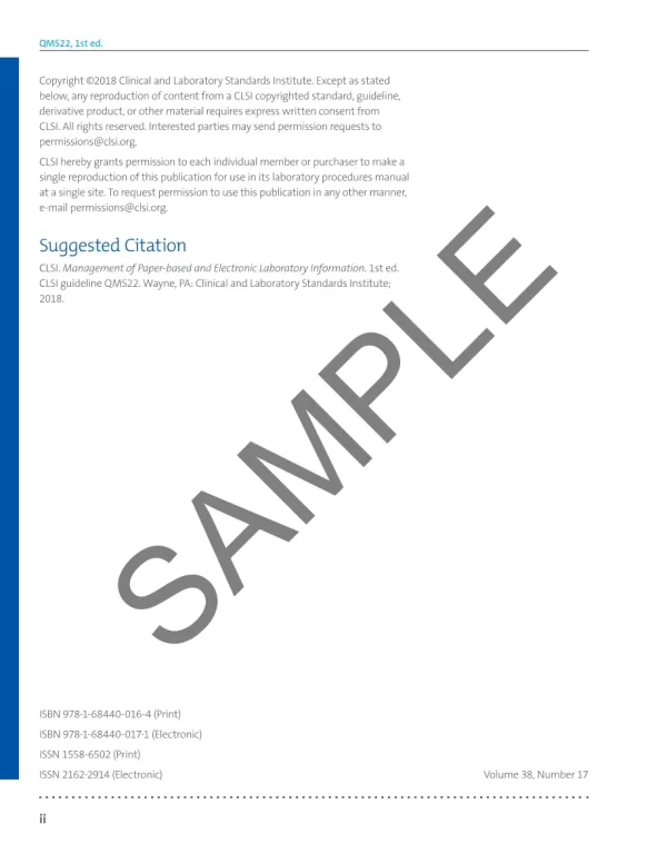 CLSI QMS22 pdf