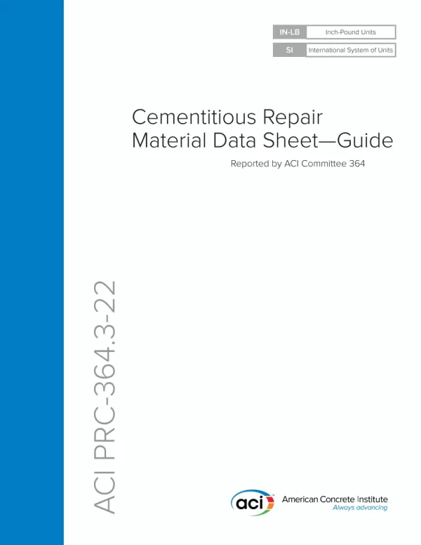 ACI PRC-364.3-22 pdf