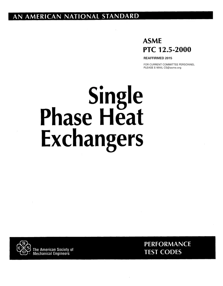 ASME PTC 12.5-2000 (R2015) pdf