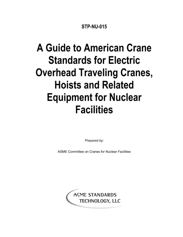 ASME STP-NU-015 pdf