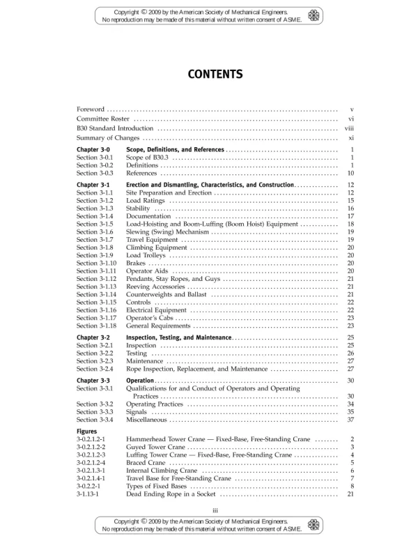 ASME B30.3-2009 pdf