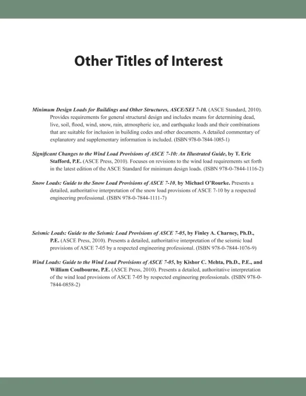 ASCE 7-10 Seismic Loads Significant Changes pdf